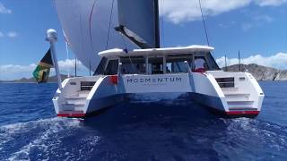 GUNBOAT BVI Spring Regatta 2018 Video by Acquafilms [upl. by Etyam]