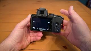 Nikon Z50  My Settings amp A Few Tips [upl. by Lougheed]