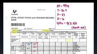 Vital Signs Documentation [upl. by Kramal]