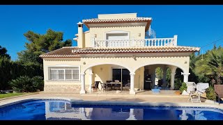 Villa in Javea Ambolo for sale in Alicante 4 bedrooms 3 baths Spanish Casa Properties [upl. by Ardaid327]