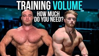 TRAINING VOLUME amp HYPERTROPHY How Much Do You Need ft Dr Mike Israetel [upl. by Auhel]