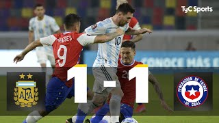 Argentina 11 Chile  Eliminatorias a Qatar 2022  Fecha 7 [upl. by Nylyram189]