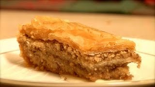 Baklava made with honey [upl. by Laehctim]