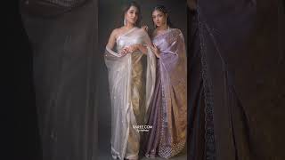 Beautiful Organza Sarees For Summer Weddings amp Parties [upl. by Katusha256]