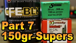 Hodgdon CFE BLK Part 7 150gr Supersonics [upl. by Iblehs]