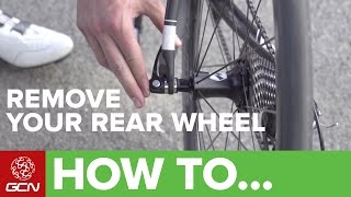 How To Remove And Replace Your Rear Wheel [upl. by Emlynn]