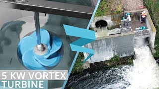 Turbulent’s 5 kW Vortex Turbine in France [upl. by Colwen]