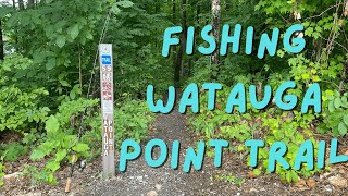 Fishing on Watauga Point Trail [upl. by Senior]