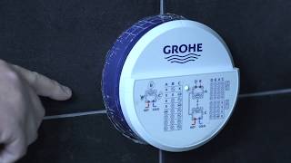 GROHE  About the GROHE Rapido SmartBox  Installation Video [upl. by Ennayehc]