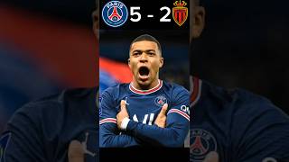 PSG Vs Monaco 5  2  Match Highlights [upl. by Helve]