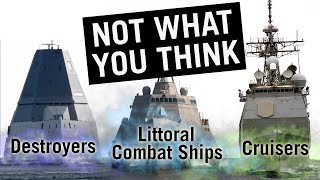 All Types of Warships Explained [upl. by Ahsauqal]