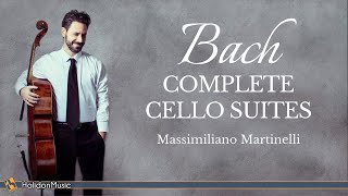 Bach  Complete Cello Suites Massimiliano Martinelli [upl. by Etteb906]