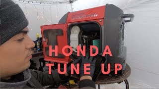 How to Tune up a Honda EU3000is after storage Full Service [upl. by Aisekal]