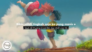 Salting Remix  DJ Topeng Lyrics  Vietsub ♫ [upl. by Attelrak]