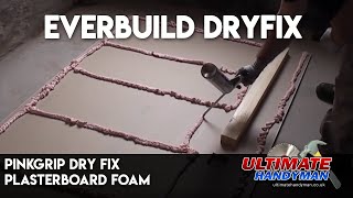 Pinkgrip dry fix plasterboard foam [upl. by Azrim]