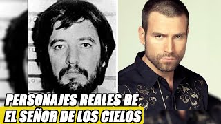 PERSONAJES EN LA VIDA REAL DE LA SERIE EL SEÑOR DE LOS CIELOS [upl. by Ardnaet]