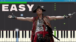 How to play Its Going Down  EASY Piano Tutorial  Disneys Descendants 2 OST [upl. by Lodhia]