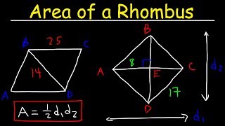 Area of a Rhombus [upl. by Zeugirdor]