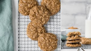 Peanut Butter NoBake Cookies [upl. by Silas]