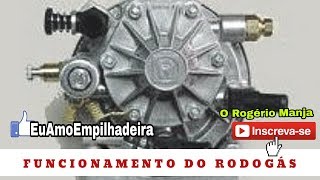 Empilhadeira funcionamento Rodogás  Impco [upl. by Hanan]