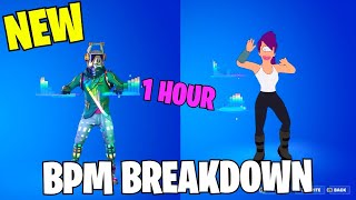 FORTNITE BPM BREAKDOWN EMOTE 1 HOUR [upl. by Nitsuga]