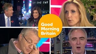 US Election Night Compilation  Good Morning Britain [upl. by Lupe]