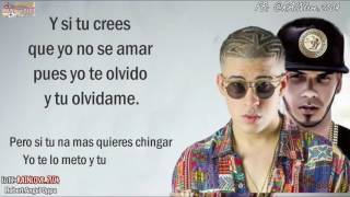 Anuel AA La Última Vez LETRA OFICIAL ft Bad Bunny ᴴᴰ✓ [upl. by Whiting]