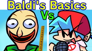 Friday Night Funkin VS Baldis Basics In Funkin FULL WEEK FNF MOD Secret AntiPiracy Screen [upl. by Ijies]