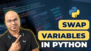 17 Python Tutorial for Beginners  Swap 2 Variables in Python [upl. by Niahs]