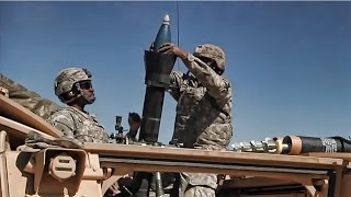 M106A3 Mortar Carrier amp Crew In Action [upl. by Watters]