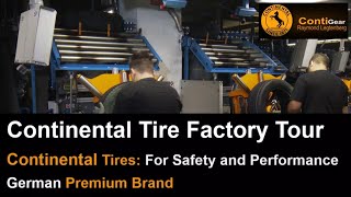 Continental Tire Factory Tour [upl. by Tamarra]