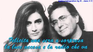 Albano Carrisi amp Romina Power quot FELICITA quot With LyricsHD [upl. by Coltun]