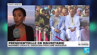 Mauritanie  le candidat du pouvoir proclamé président au premier tour [upl. by Nedi]