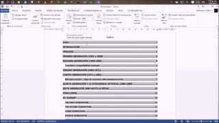 03 Tabla de Contenido y Numeración de Páginas [upl. by Andeee626]