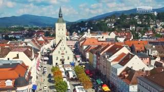 Deggendorf von oben  ANTENNE BAYERN quotBayern von obenquot [upl. by Adnowat]