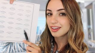 Drawing Features On Your Face  ASMR Darling Remake [upl. by Mirelle]