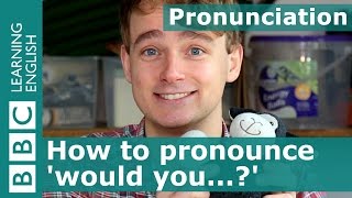 Pronunciation How to pronounce would you [upl. by Irah326]