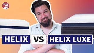 Helix vs Helix Luxe Mattress Comparison  Which Should You Get [upl. by Denyse559]