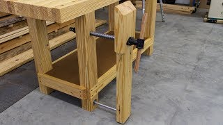 Build a Workbench Leg Vise [upl. by Killian425]