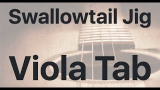 Learn Swallowtail Jig on Viola  How to Play Tutorial [upl. by Orelle]