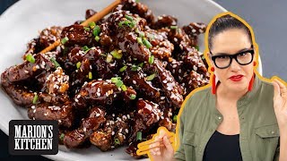 How To Make Crispy Honey Chilli Beef  Marions Kitchen [upl. by Tica]