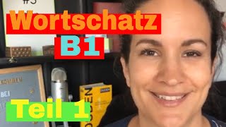 🇩🇪 Wortschatz B1  Teil 1  Alle Wörter die du brauchst [upl. by Marget481]