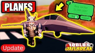 FULL GUIDE Jailbreak NEW FIGHTER JET amp STUNT PLANE ✈️  Plane Update  Roblox Jailbreak New Update [upl. by Kinnie228]