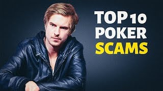 TOP 10 SHOCKING POKER SCAMS AND CONTROVERSIES [upl. by Mayhew]