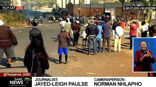 KZN Protests I Looting in Cinderella Park in Pietermaritzburg residents disheartened [upl. by Kone]