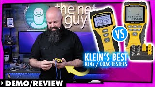 Klein Tools Basic amp Advanced RJ45 Testers Compared [upl. by Aon]