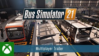 Bus Simulator 21  Multiplayer Trailer [upl. by Ennayelsel219]