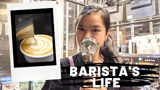 Barista Vlog Australia Working in One of The Busiest Cafes in Sydney CBD [upl. by Carce]