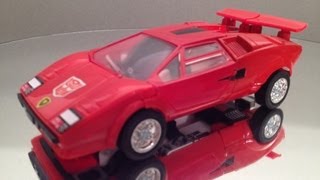 TRANSFORMERS G1 SIDESWIPE  VIDEO TOY REVIEW [upl. by Naujaj]