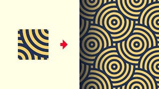 Create Seamless Background Patterns with Adobe Illustrator CC [upl. by Dibru871]